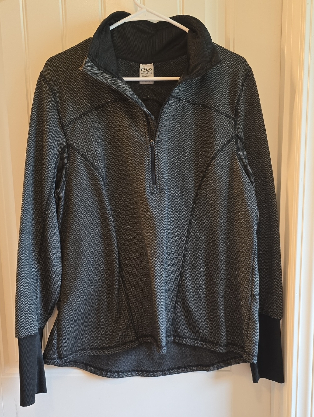 Athletic Works Gray Fleece Pullover - XXL